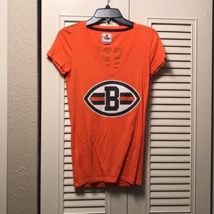 Victoria’s Secret Sequin Cleveland Browns Fit Tee